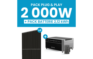 Kit solaire 2000W JA Solar avec batterie Marstek Venus A