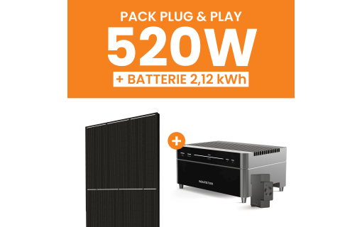 Kit solaire 520W Flagsun avec batterie Marstek Venus A