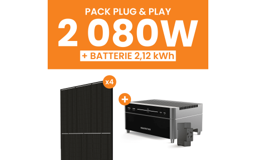 Kit solaire 2080W Flagsun avec batterie Marstek Venus A