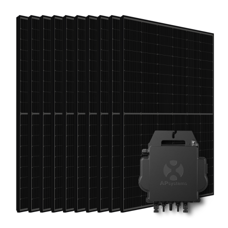 Kit solaire 6000W MK-Sun Triphasé – Micro-onduleurs QT2