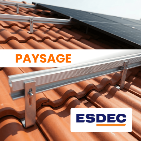 Kit de fixation tuiles paysage ClickFit Evo - ESDEC