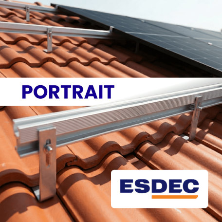 Fixations ClickFit Evo portrait pour MK-SUN 600W - ESDEC