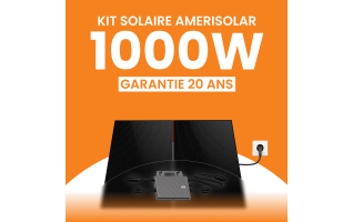 Kit solaire Plug & Play Amerisolar 1000W