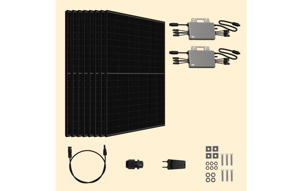 Kit solaire Autoconsommation 4000Wc Amerisolar - Micro-onduleur TSUN