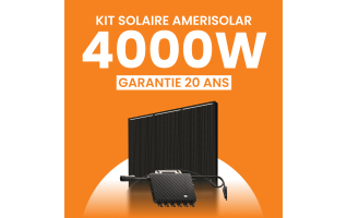 Kit solaire Autoconsommation 4000Wc Amerisolar - Micro-onduleur TSUN