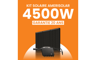 Kit solaire Autoconsommation 4500Wc Amerisolar - Micro-onduleur TSUN