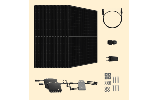 Kit solaire Autoconsommation 6500Wc Amerisolar - Micro-onduleur TSUN