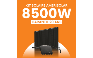 Kit solaire Autoconsommation 8500Wc Amerisolar - Micro-onduleur TSUN