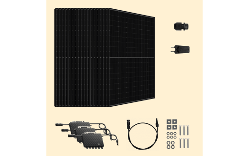 Kit solaire Autoconsommation 9000Wc Amerisolar - Micro-onduleur TSUN