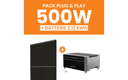 Kit 500W Amerisolar - Batterie Marstek Venus A