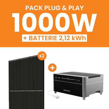 Kit 1000W Amerisolar - Batterie Marstek Venus A