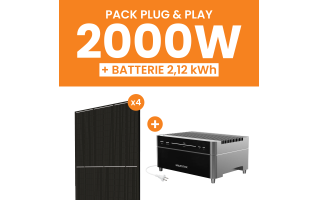 Kit 2000W Amerisolar - Batterie Marstek Venus A