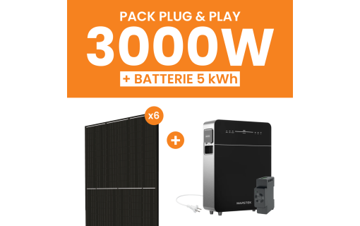 Kit 3000W Amerisolar TSUN - Batterie Marstek Venus E