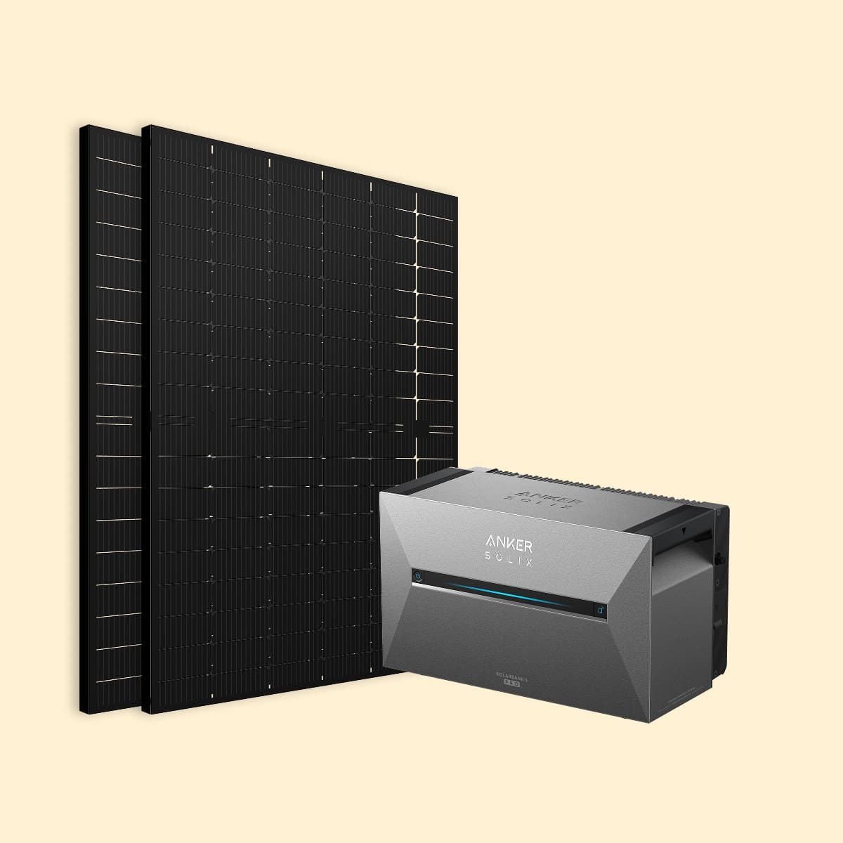 Kit 1000W Amerisolar - Batterie Anker Solarbank 3 E2700 Pro