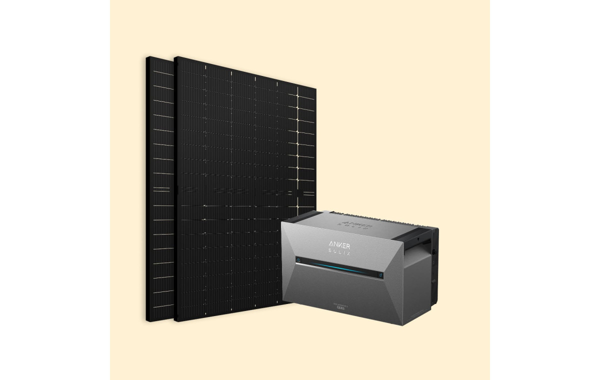 Kit 1000W Amerisolar - Batterie Anker Solarbank 3 E2700 Pro