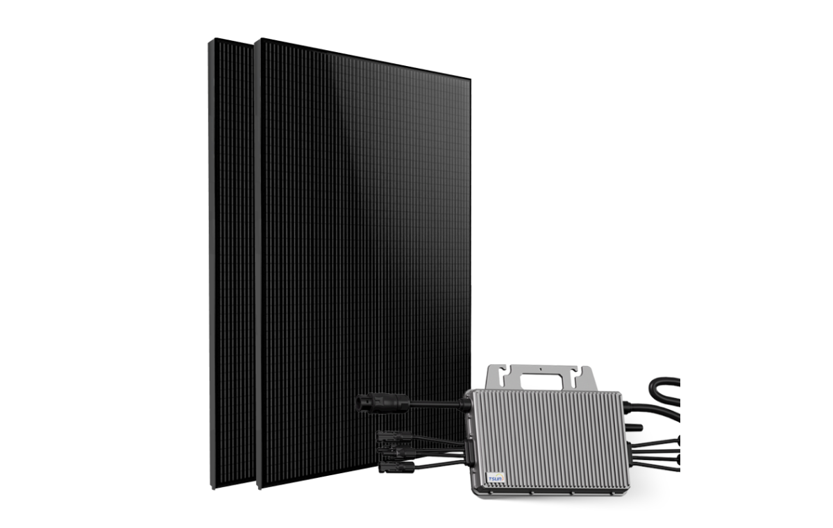 Kit solaire plug & play 1000W DMEGC – Micro-onduleur TSUN MX1000