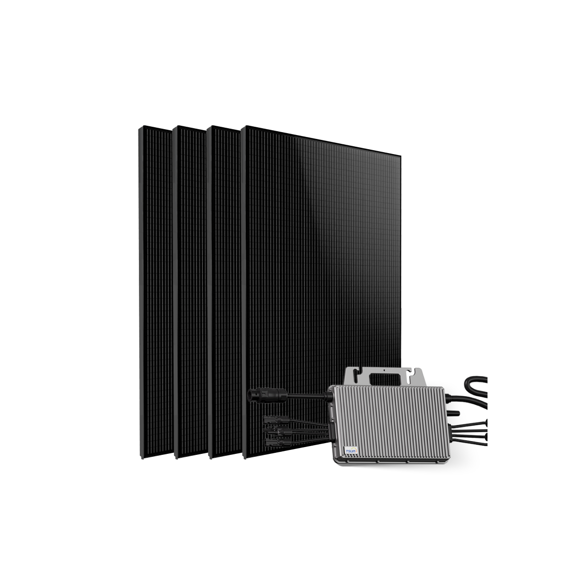 Kit solaire plug & play 2000W DMEGC – Micro-onduleur TSUN MS2000