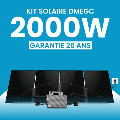 Kit solaire plug & play 2000W DMEGC – Micro-onduleur TSUN MS2000
