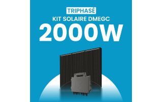 Kit solaire 2000W DMEGC – Micro-onduleurs QT2 Triphasé