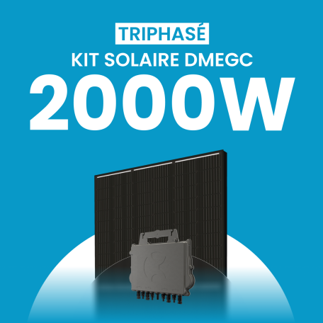 Kit solaire 2000W DMEGC – Micro-onduleurs QT2 Triphasé