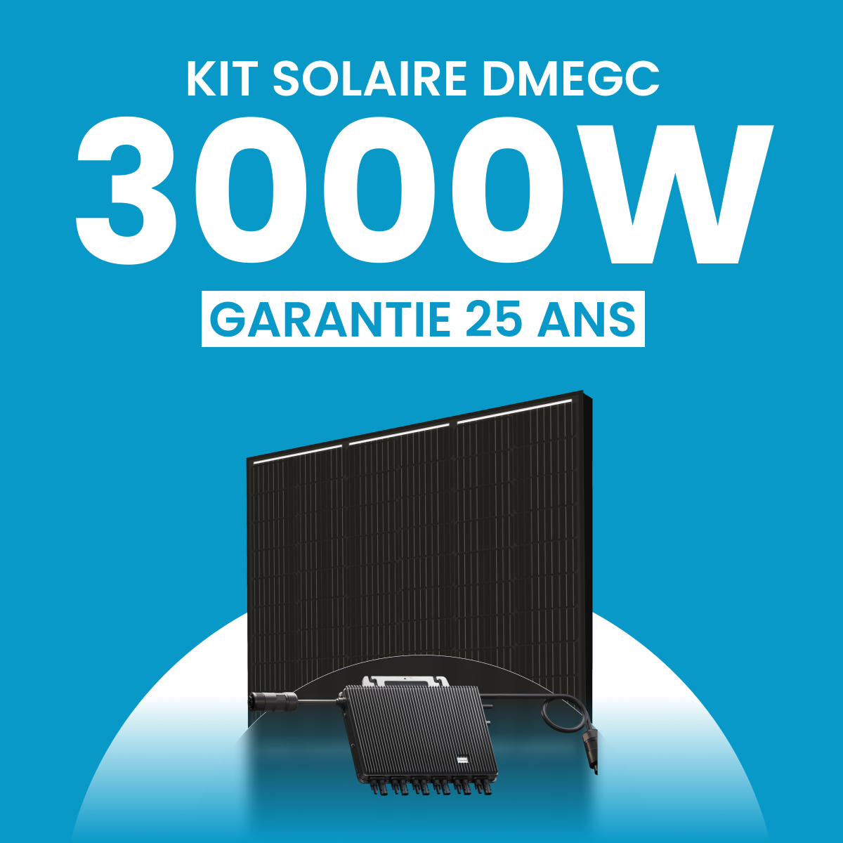 Kit solaire 3000W DMEGC – Micro-onduleurs TSUN