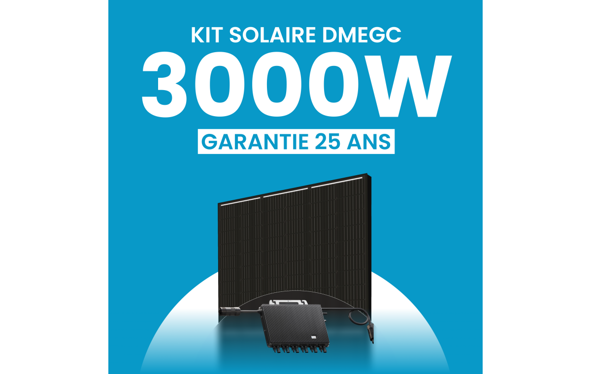 Kit solaire 3000W DMEGC – Micro-onduleurs TSUN