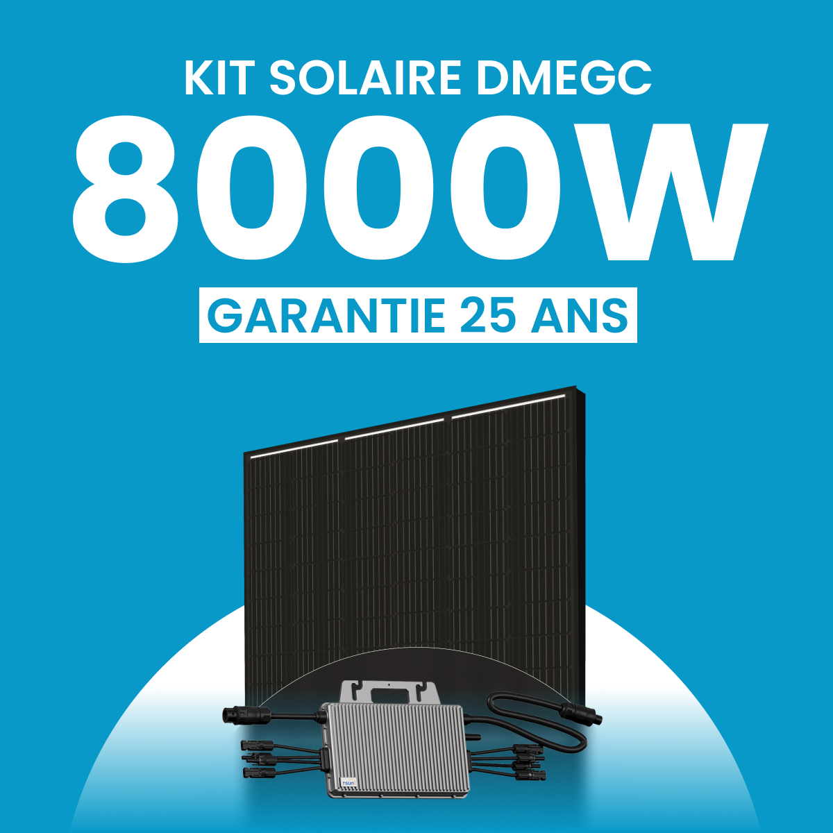 Kit solaire 8000W DMEGC – Micro-onduleurs TSUN