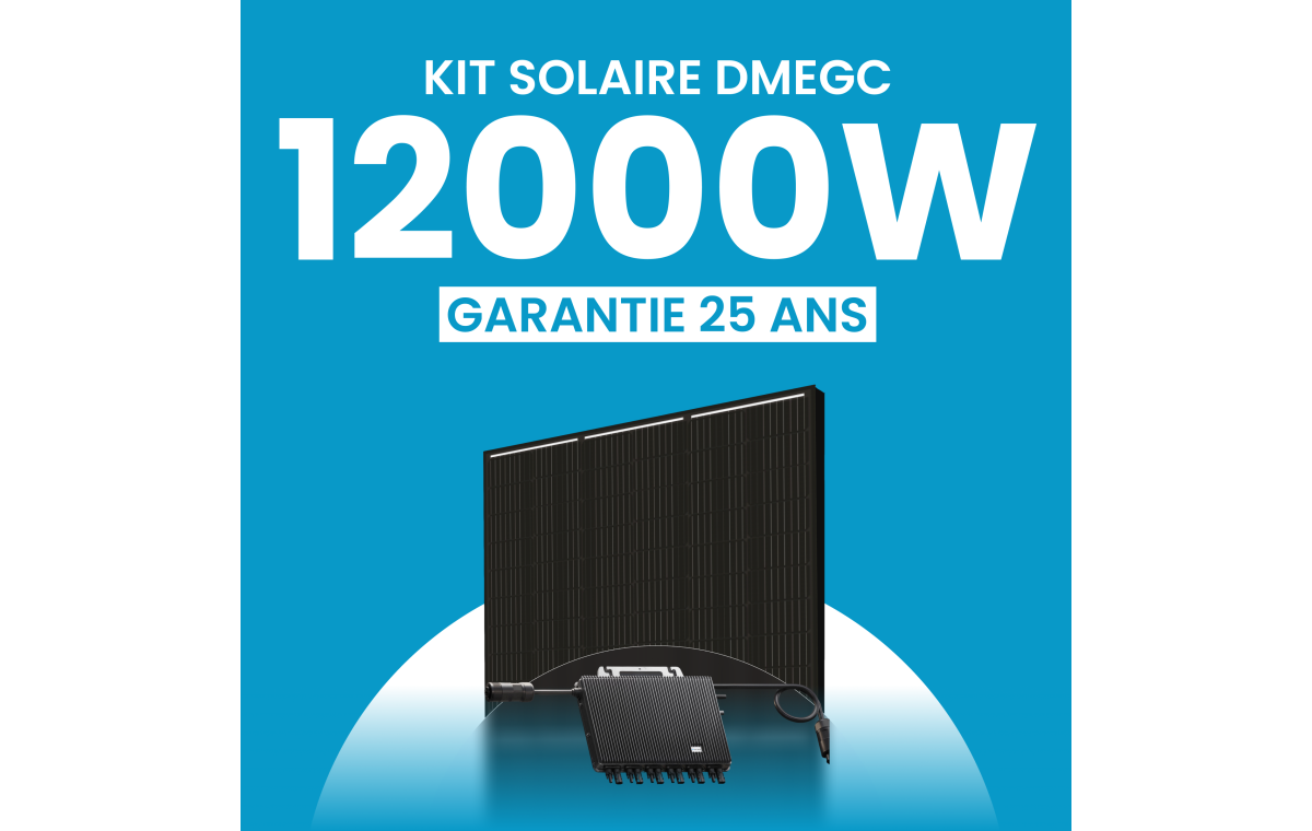 Kit solaire 12000W DMEGC – Micro-onduleurs TSUN