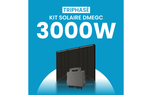 Kit solaire 3000W DMEGC – Micro-onduleurs QT2 Triphasé