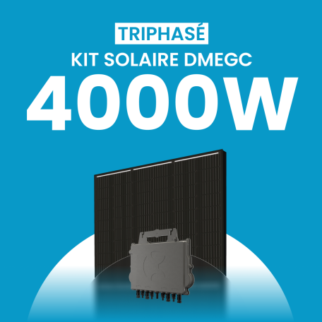 Kit solaire 4000W DMEGC – Micro-onduleurs QT2 Triphasé