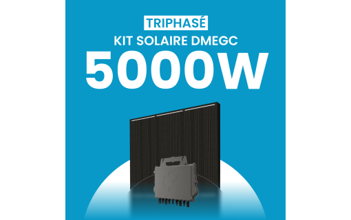 Kit solaire 5000W DMEGC – Micro-onduleurs QT2 Triphasé