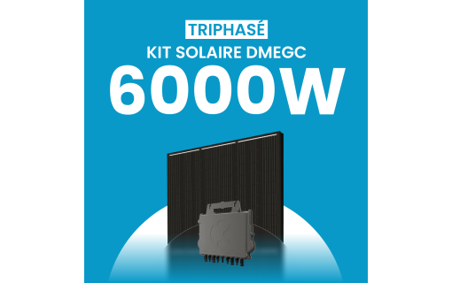 Kit solaire 6000W DMEGC – Micro-onduleurs QT2 Triphasé