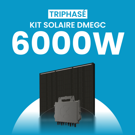 Kit solaire 6000W DMEGC – Micro-onduleurs QT2 Triphasé