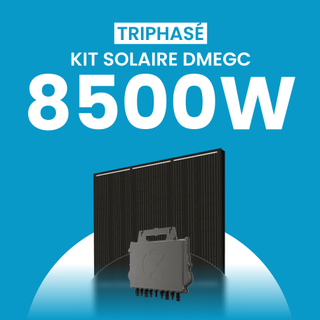 Kit solaire 8500W DMEGC – Micro-onduleurs QT2 Triphasé