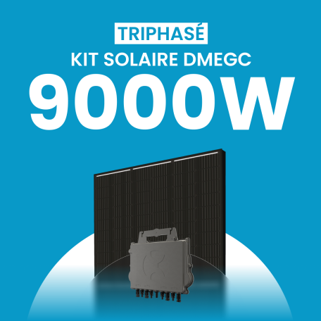 Kit solaire 9000W DMEGC – Micro-onduleurs QT2 Triphasé