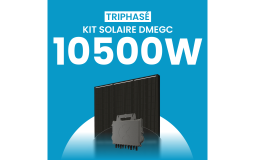 Kit solaire 10500W DMEGC – Micro-onduleurs QT2 Triphasé