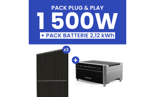 Kit solaire 1500W DualSun avec batterie Marstek Venus A