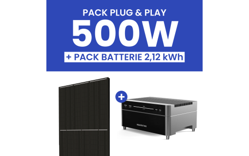 Kit solaire 500W DualSun avec batterie Marstek Venus A