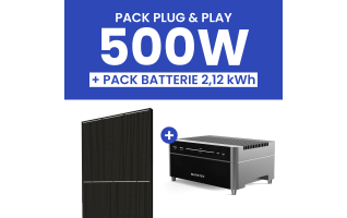 Kit solaire 500W DualSun avec batterie Marstek Venus A