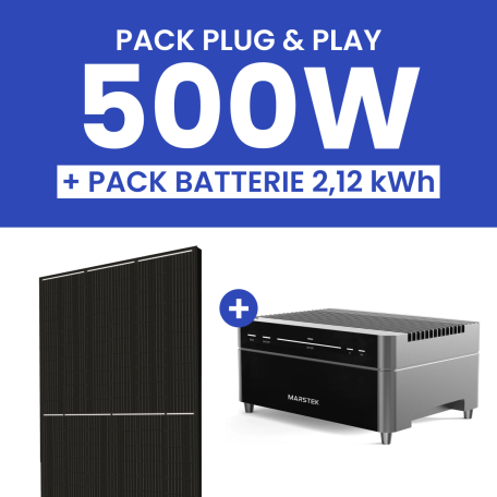 Kit solaire 500W DualSun avec batterie Marstek Venus A