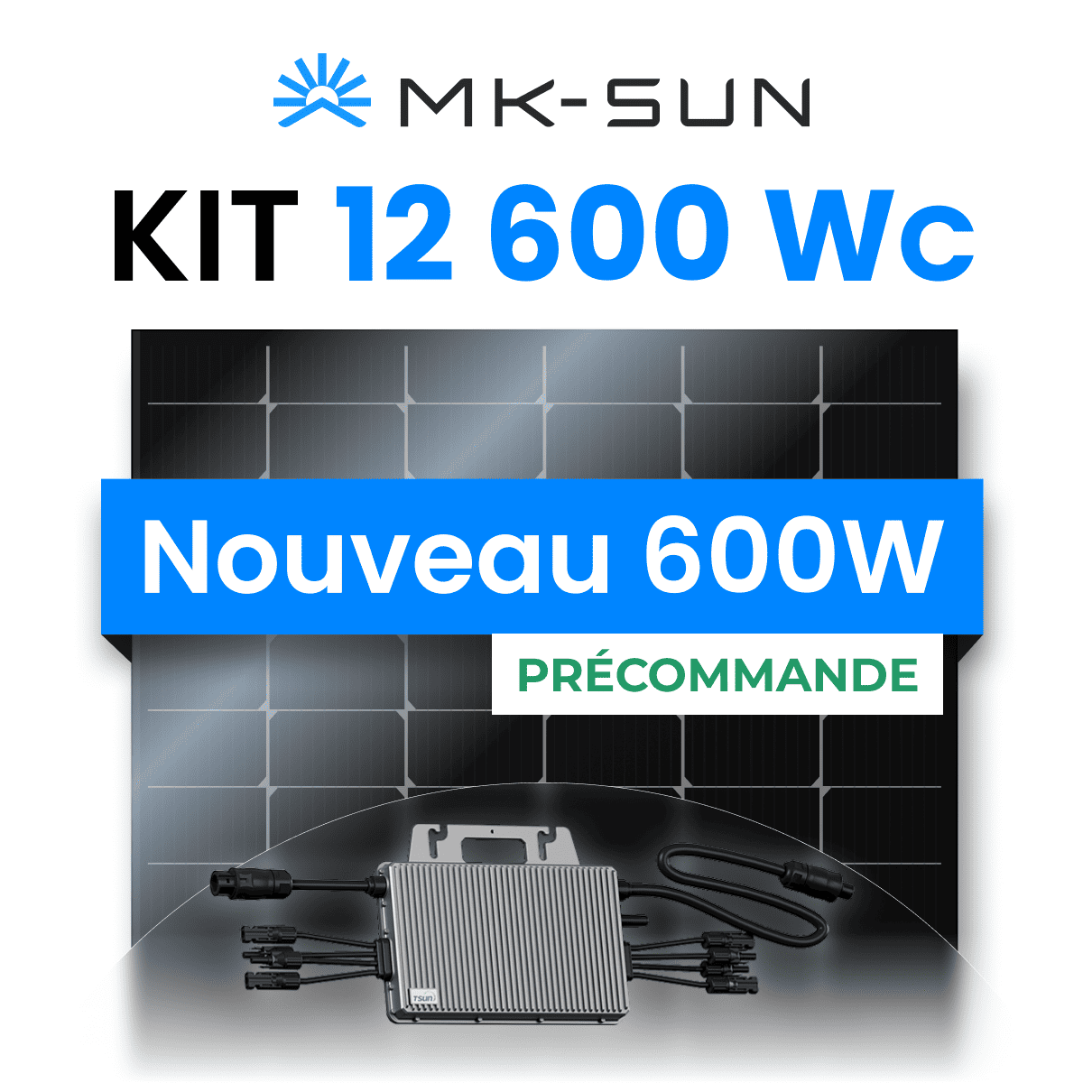 Kit solaire MK-SUN 12600Wc
