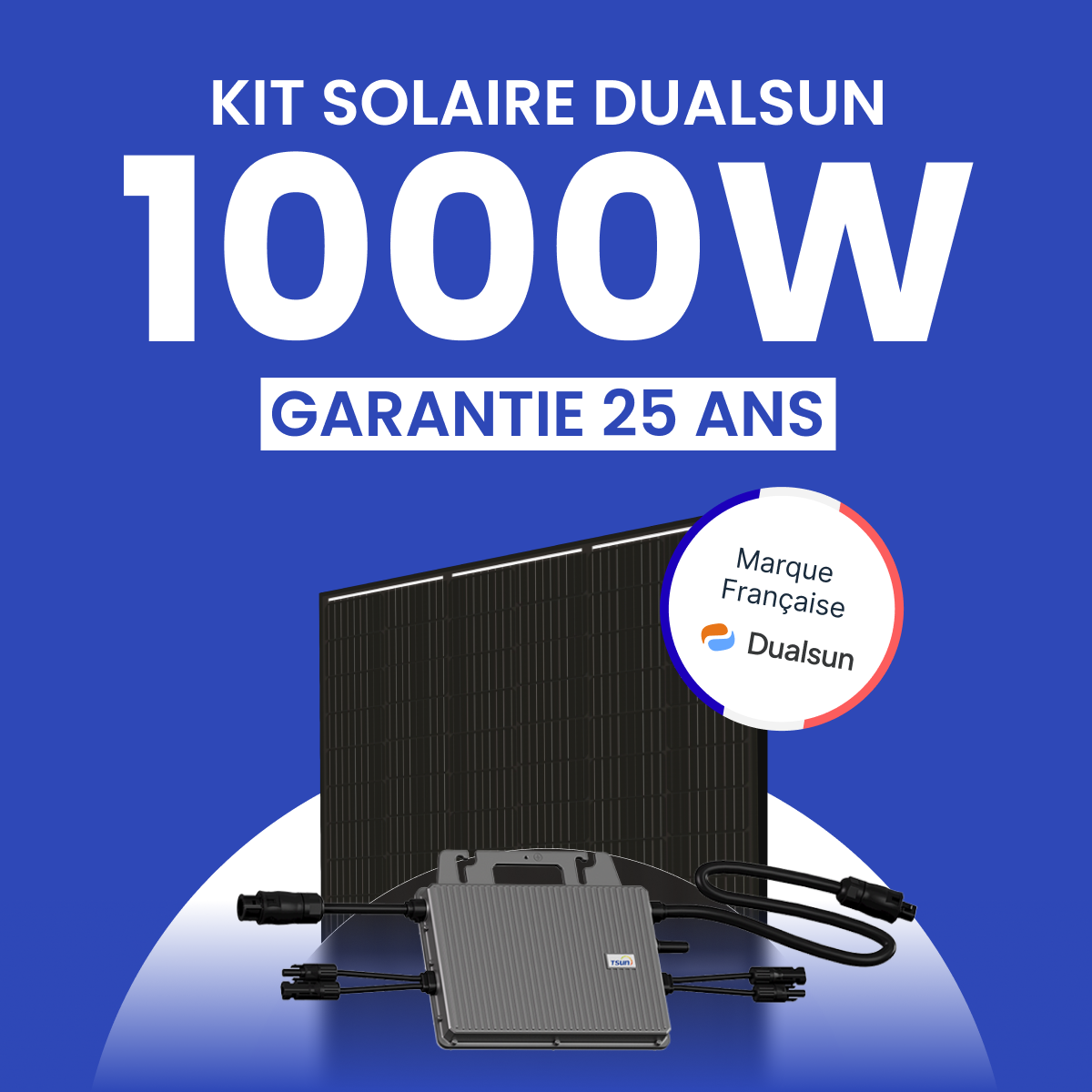 Kit Solaire 1000W - Micro onduleurs TSUN