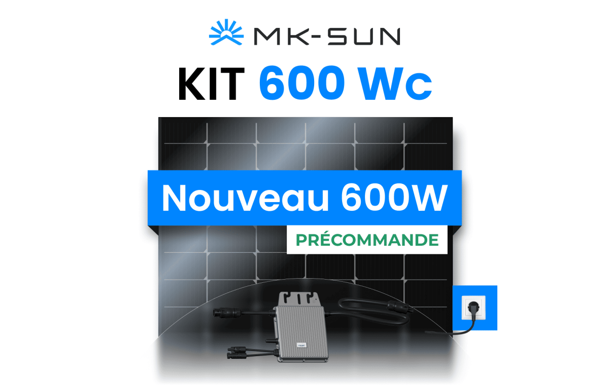 Kit solaire Plug & Play MK-SUN 600Wc