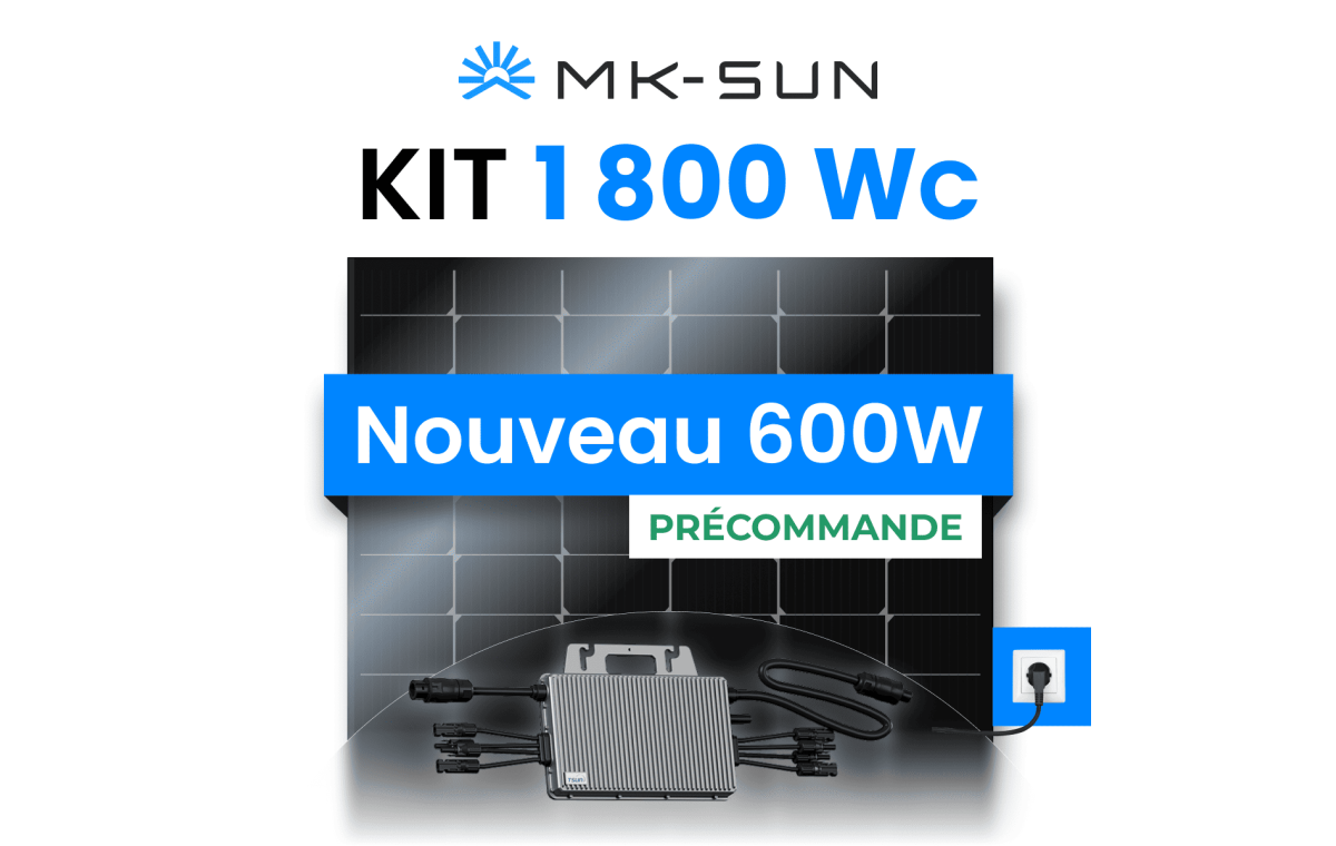 Kit solaire plug & play MK-SUN 1800Wc
