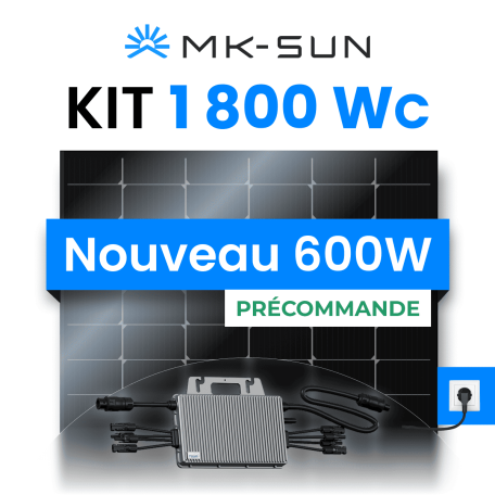 Kit solaire plug & play MK-SUN 1800Wc
