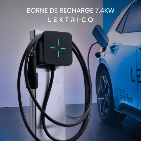 Borne de recharge 7,4kW Monophasée - LEKTRI.CO