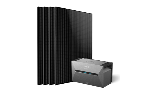 Kit 2000W DMEGC - Batterie Anker Solarbank 3 E2700 Pro