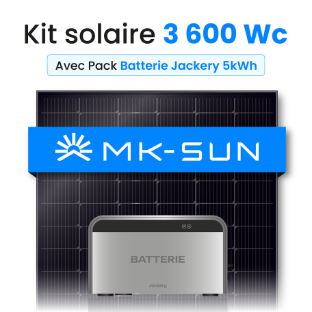KIT 3600 MK-SUN + JACKERY 5kWh + SMARTMETER