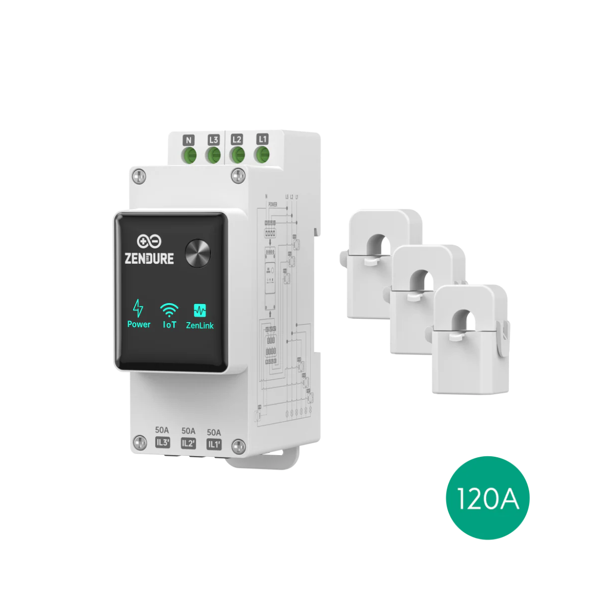 Smart Meter Zendure 3CT Triphasé et Monophasé