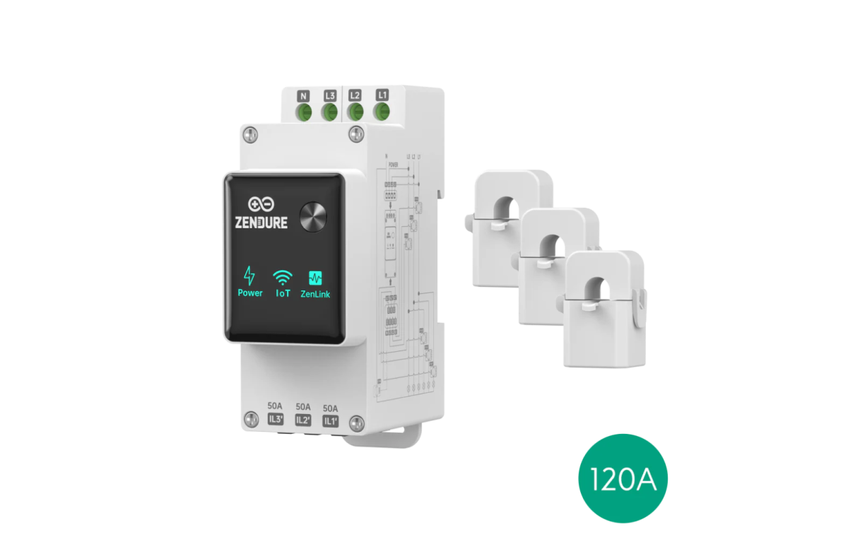 Smart Meter Zendure 3CT Triphasé et Monophasé
